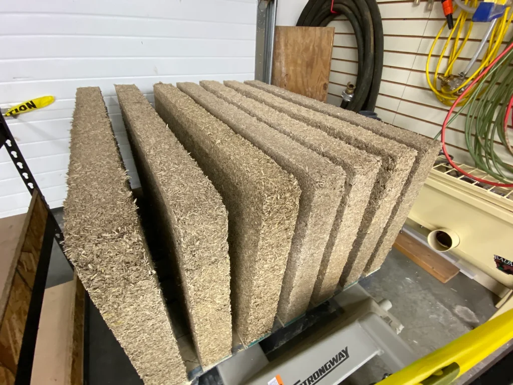 Hempcrete tested for ASTM-84